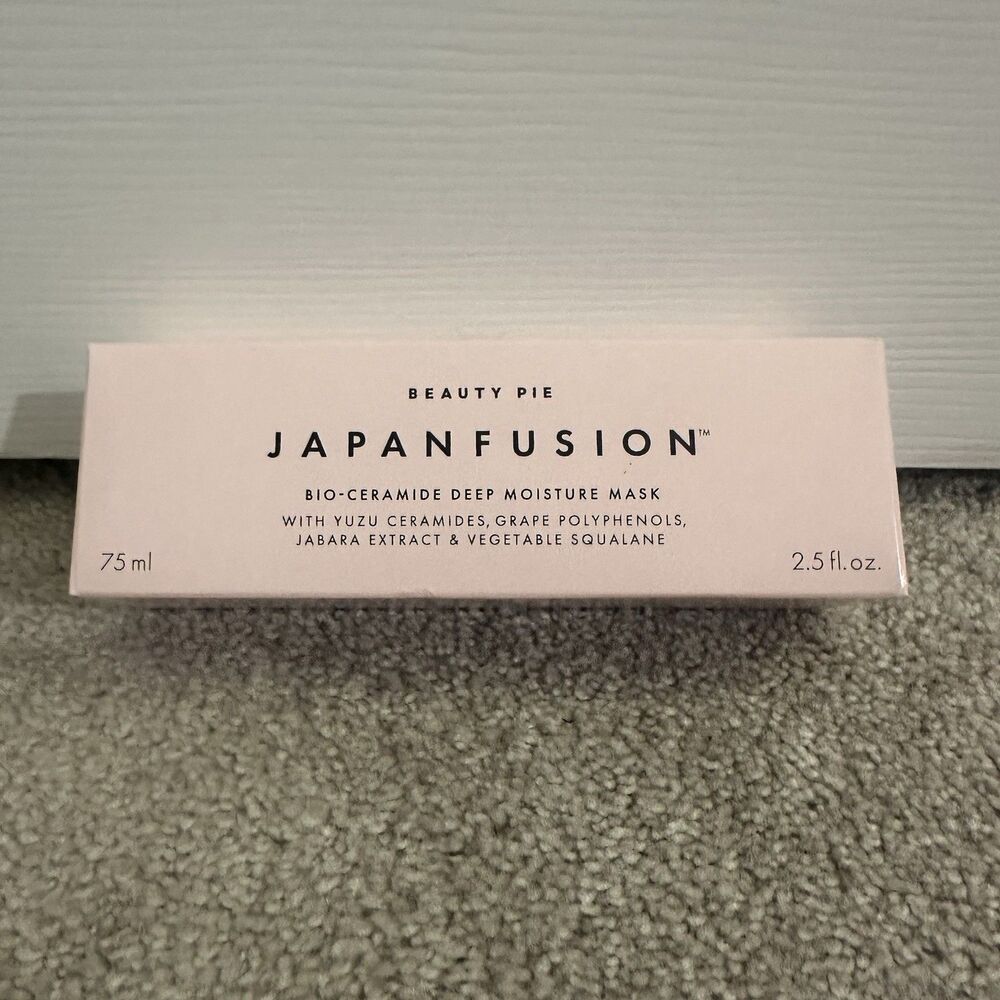 NEW Beauty Pie Japanfusion Bio Ceramide Deep Moisture Mask NIB
